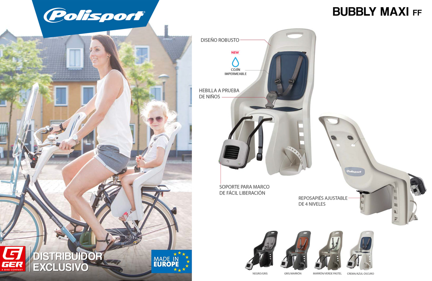 PORTABEBE POLISPORT BUBLY MAXI FF