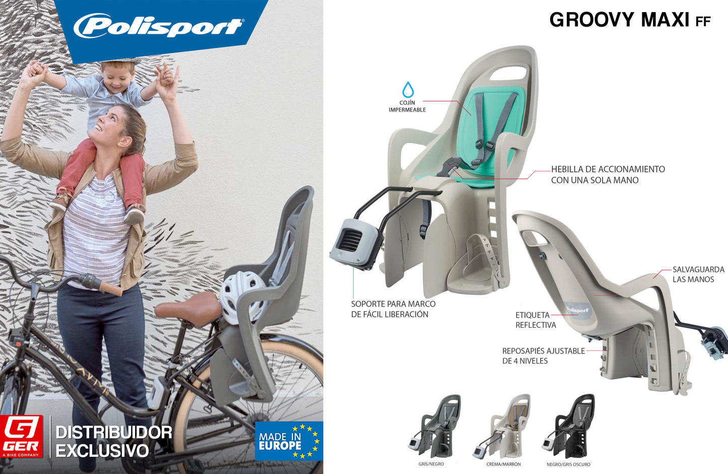 PORTABEBE POLISPORT GROOVY FF