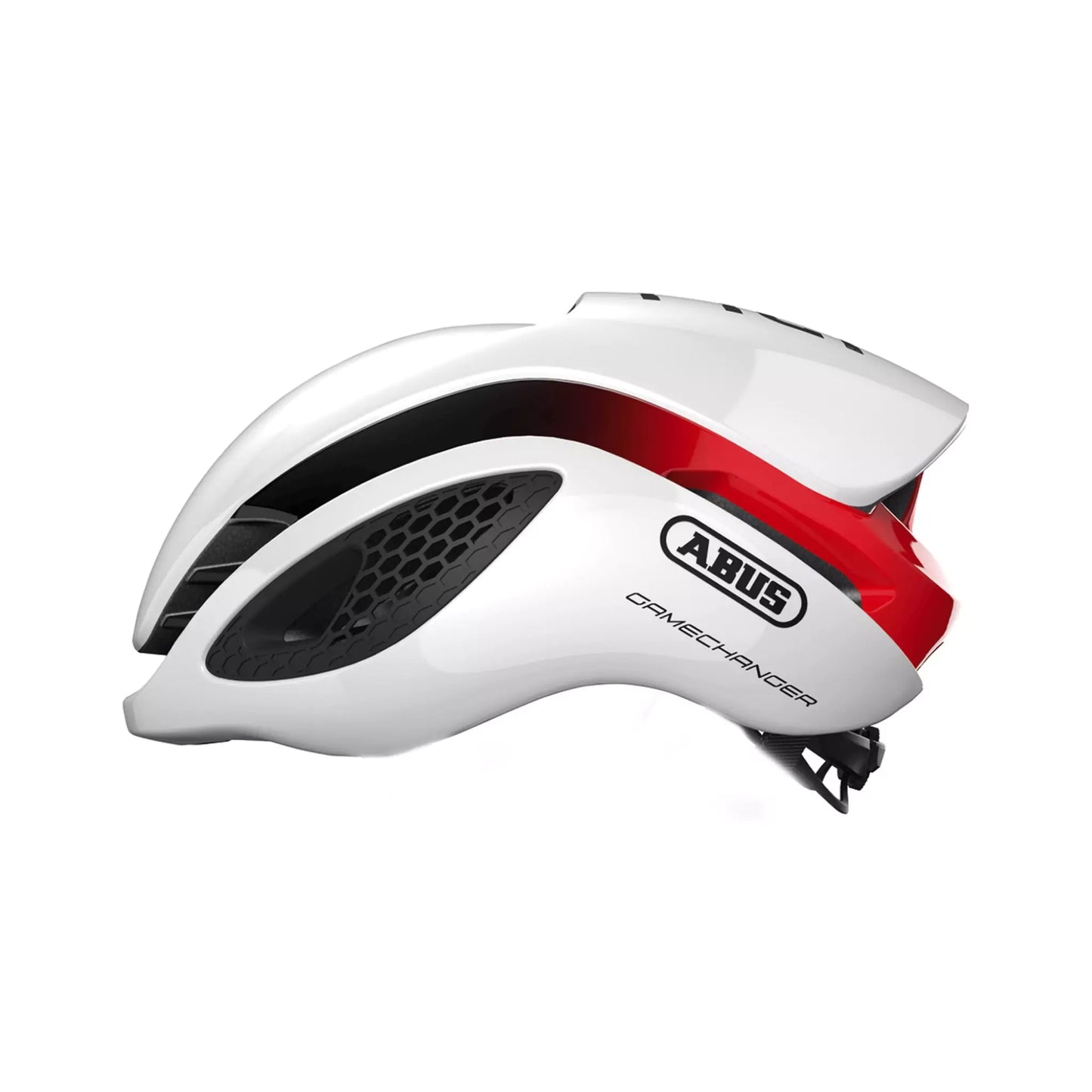 Casco Abus Gamechanger Blanco Rojo Small