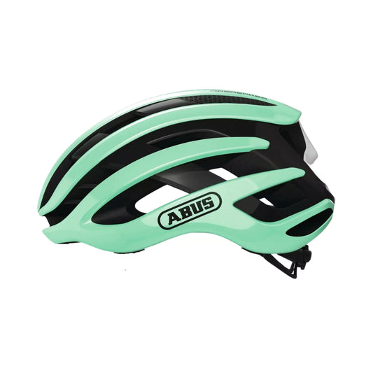 Cascos de bicicleta Abus Airbreaker Celeste Verde Large