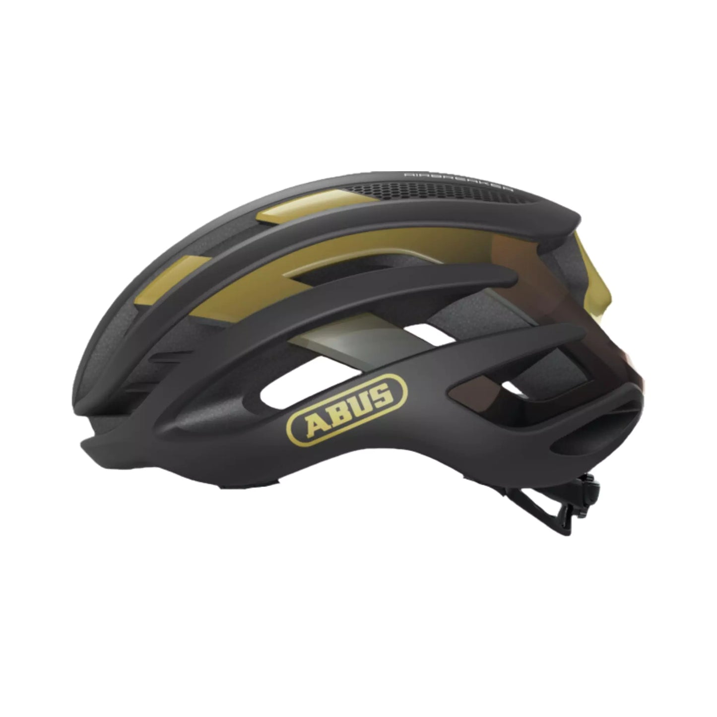 Cascos de bicicleta Abus Airbreaker Negro Dorado Large