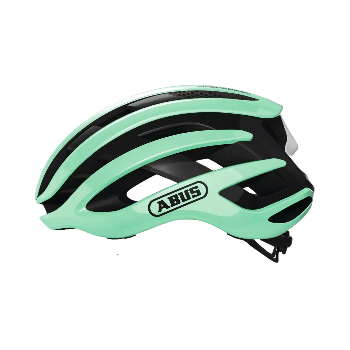 Cascos de bicicleta Abus Airbreaker Celeste Verde Small